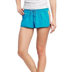 NWT Old Navy Color-Block Board Shorts 2" Swim Short Swimwear Blue Women M